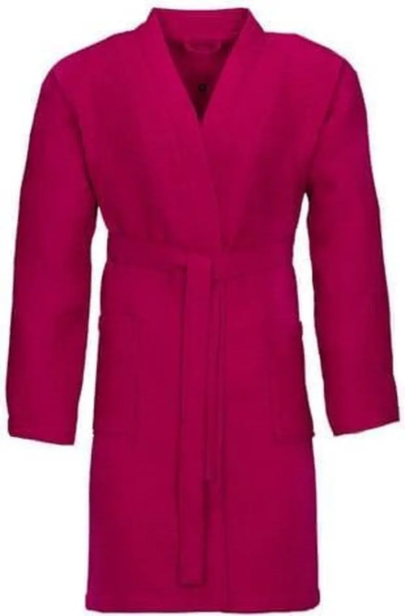 Vossen Badjas Comfort Line ROM - Pique Crandberry M - Sauna Badjas