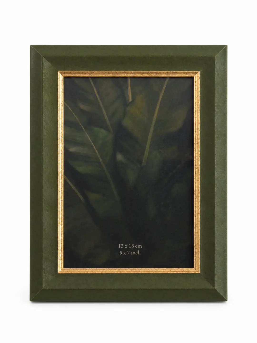 Fotolijst groen 13x18