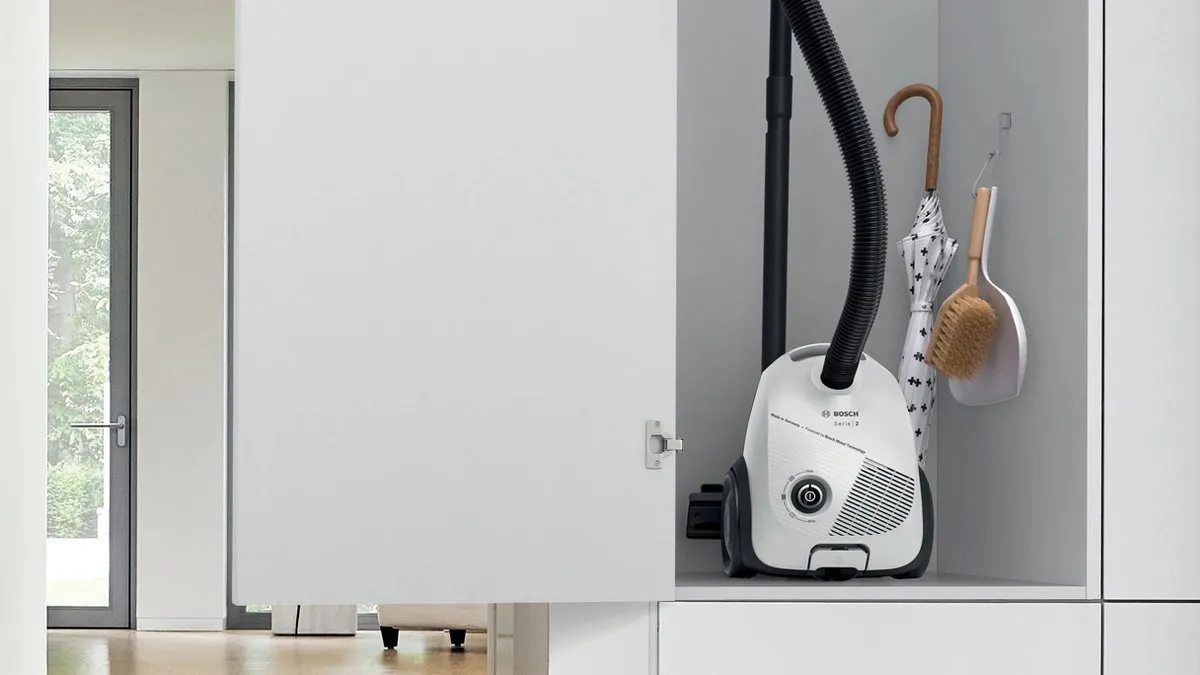 Bosch Serie 2 BGLS2WH1H Stofzuiger met zak - 600W - Wit