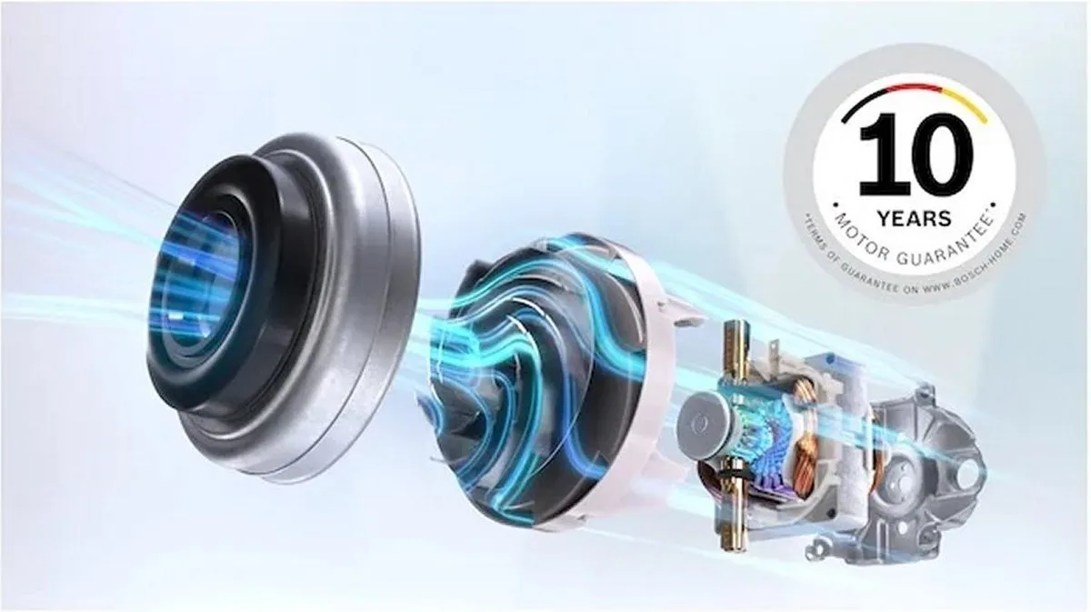 Bosch Serie 2 BGLS2WH1H Stofzuiger met zak - 600W - Wit - afbeelding 6 van 6