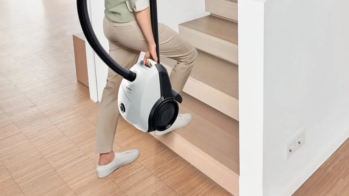 Bosch Serie 2 BGLS2WH1H Stofzuiger met zak - 600W - Wit