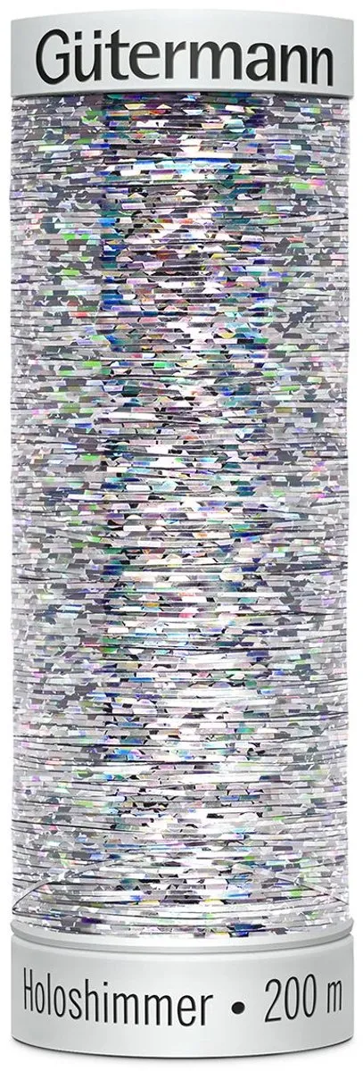 Gutermann Sulky Holo 200m Machine Borduurgaren Zwart/Grijs/Wit