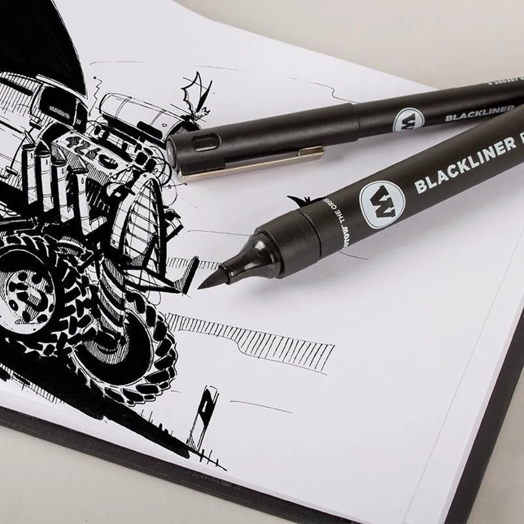 Molotow Blackbook Graffiti Sketching - A4 Mixed Media