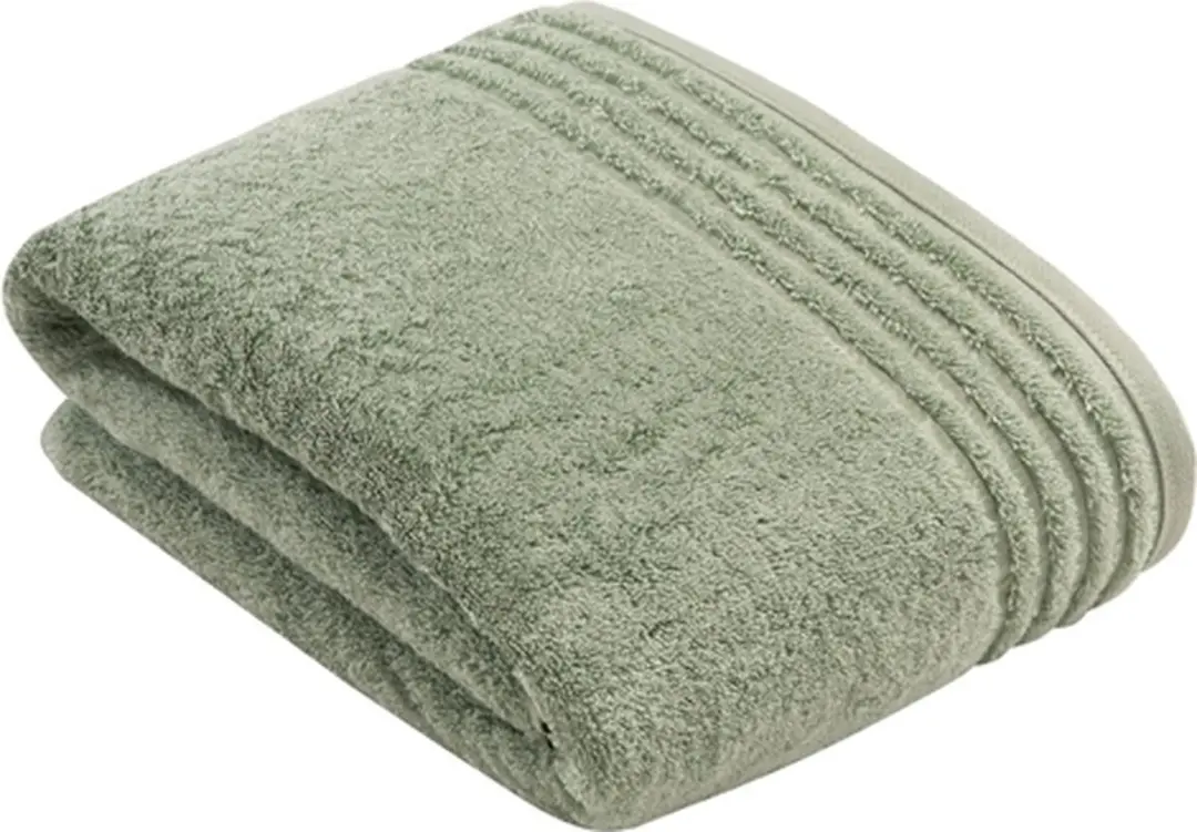Vossen Cult de Luxe handdoek softgreen 50/100
