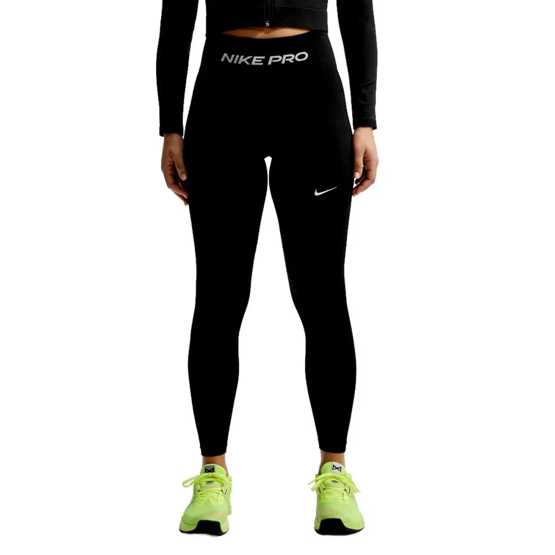 Nike Pro Seamless 7/8 Tight Dames - Zwart - XS - afbeelding 3 van 5