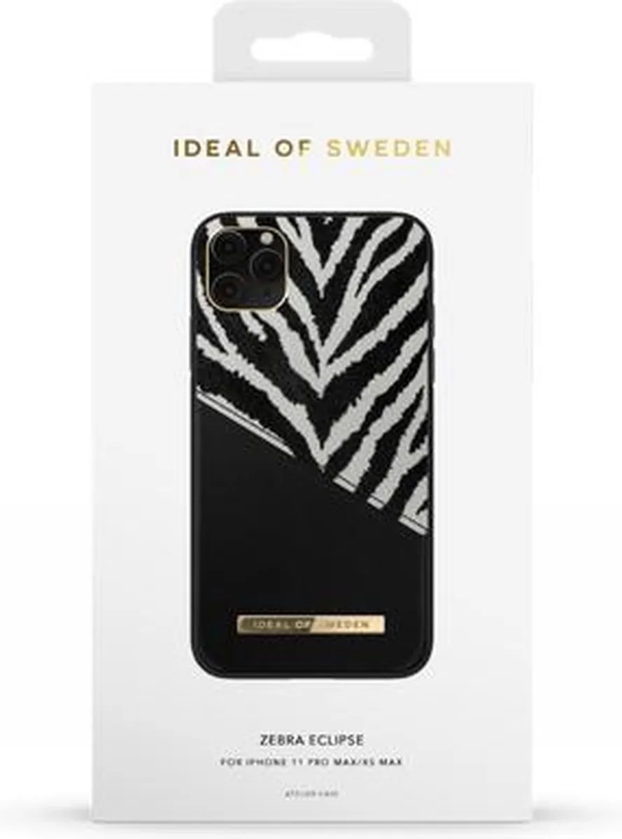 iDeal of Sweden Fashion Case Atelier iPhone 11 Pro Max/XS Max - Zebra Eclipse - IDACAW20-1965-247 - afbeelding 3 van 6
