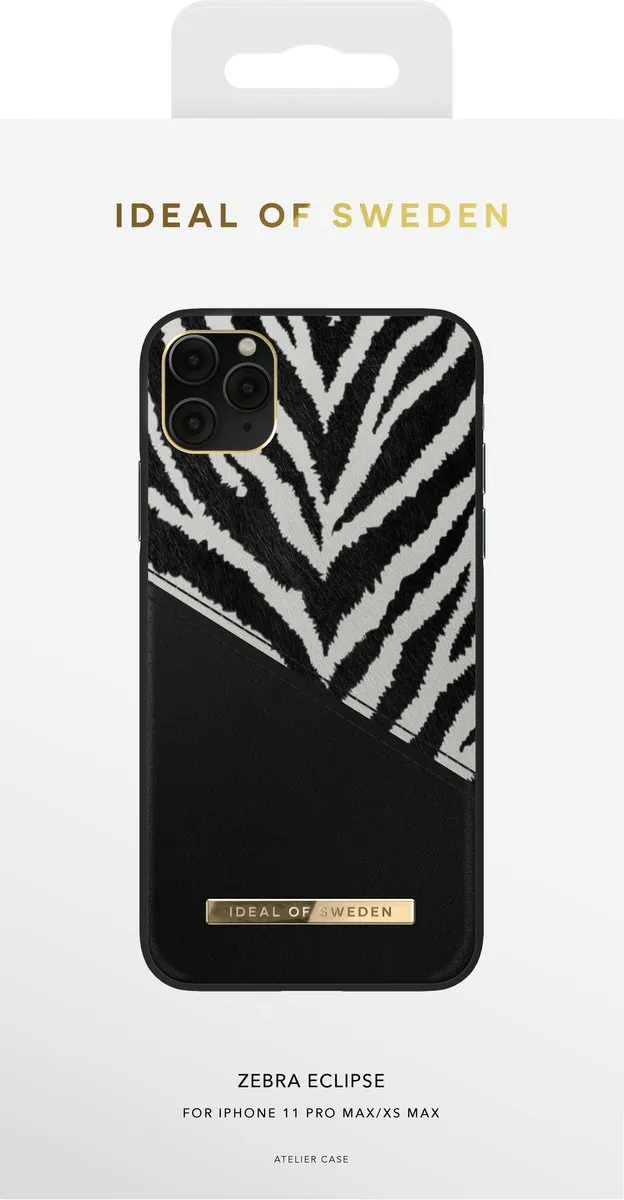 iDeal of Sweden Fashion Case Atelier iPhone 11 Pro Max/XS Max - Zebra Eclipse - IDACAW20-1965-247 - afbeelding 5 van 6