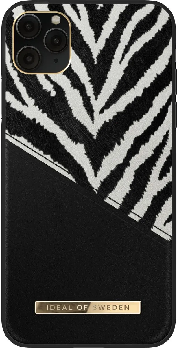 iDeal of Sweden Fashion Case Atelier iPhone 11 Pro Max/XS Max - Zebra Eclipse - IDACAW20-1965-247 - afbeelding 2 van 6
