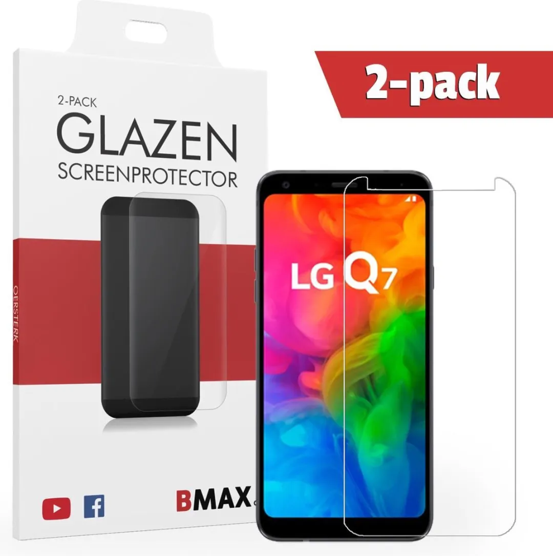 BMAX Glazen Screenprotector LG Q7