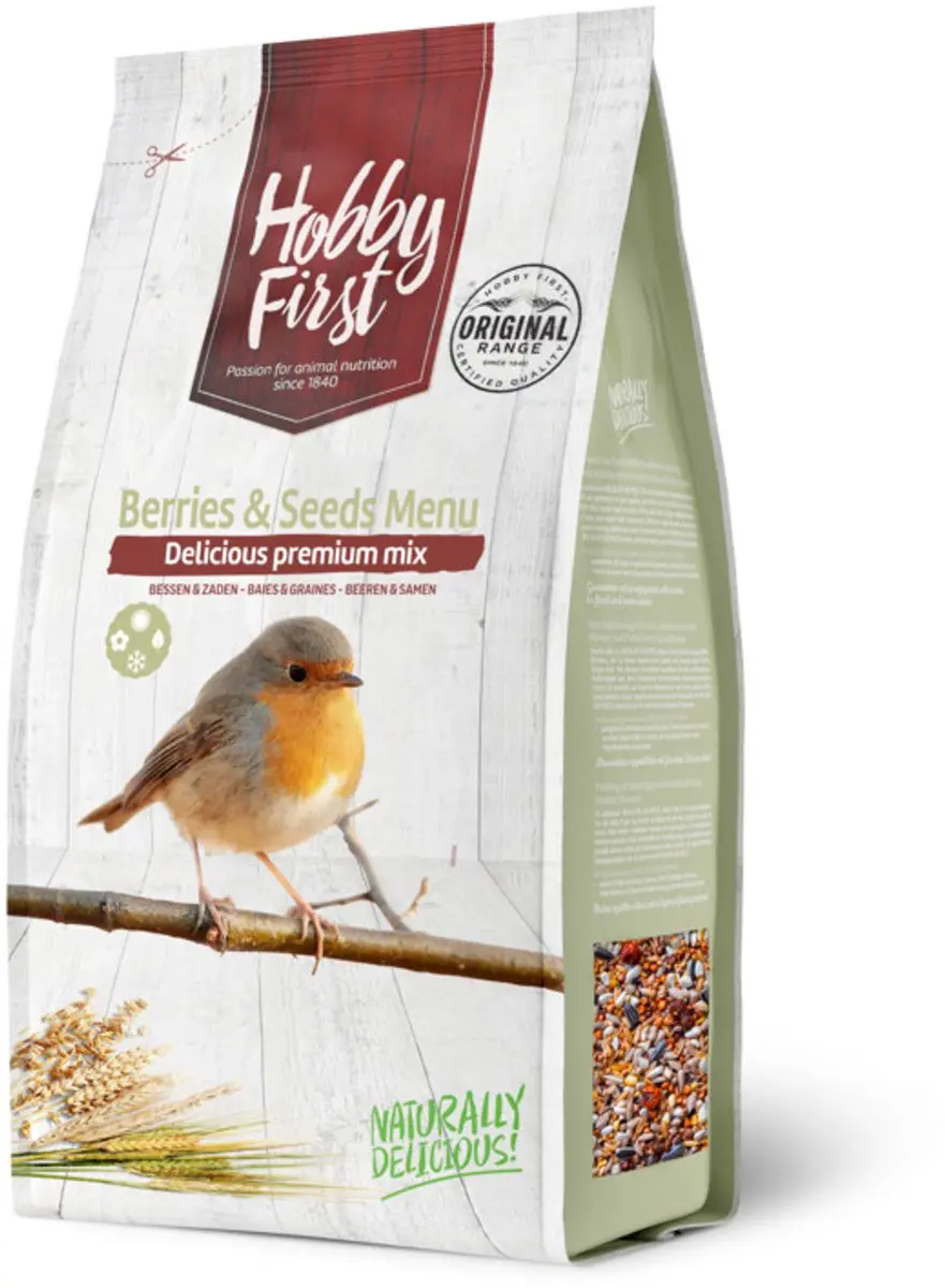 HobbyFirst Wildlife Berries & Seeds Menu