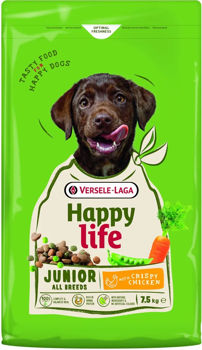 Happy Life Junior Hondenbrokken Kip
