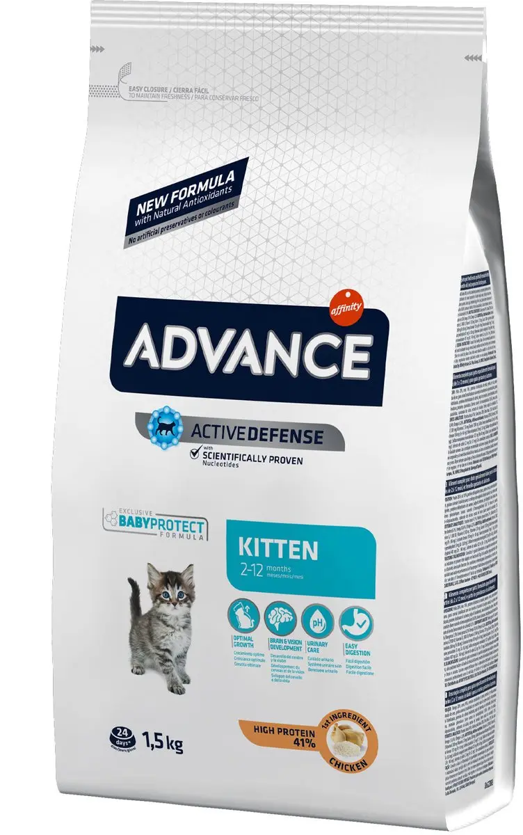 Advance Kitten Chicken/Rice Kattenvoer - 1,5 kg - afbeelding 6 van 6