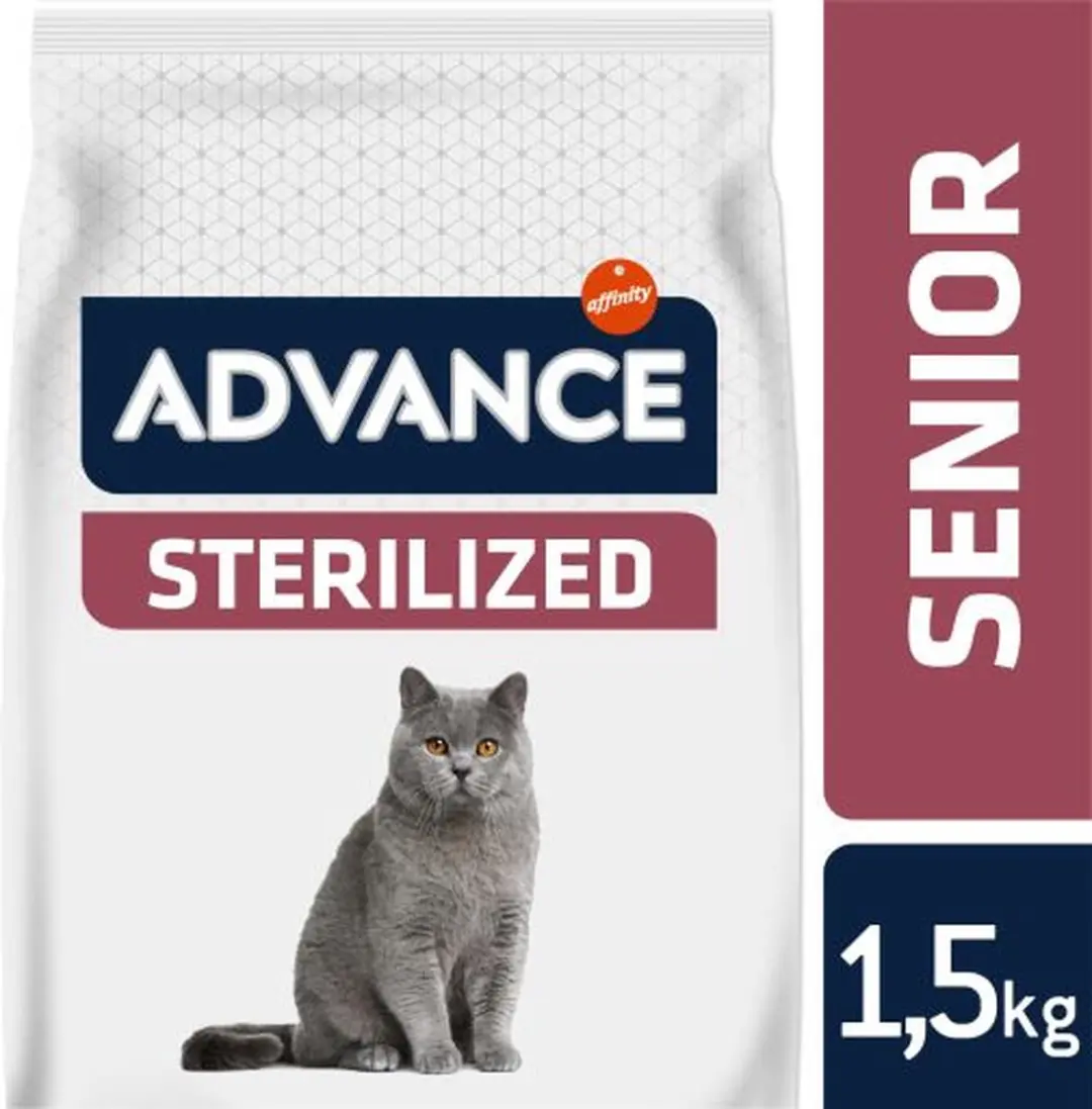 Advance Sterilized Senior 10+ Kattenvoer - 2x1,5kg - afbeelding 4 van 6