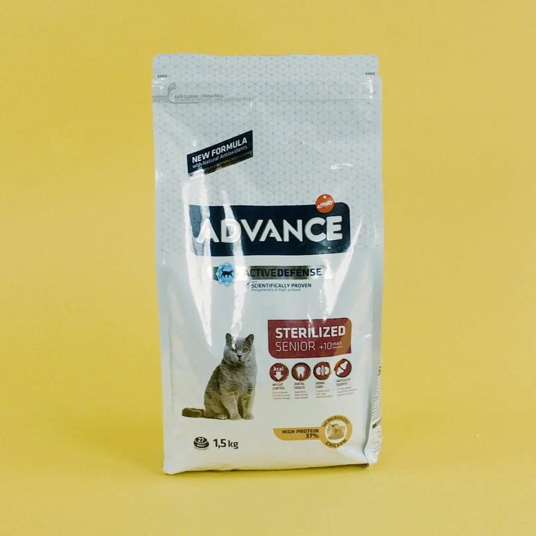 Advance Sterilized Senior 10+ Kattenvoer - 2x1,5kg - afbeelding 2 van 6