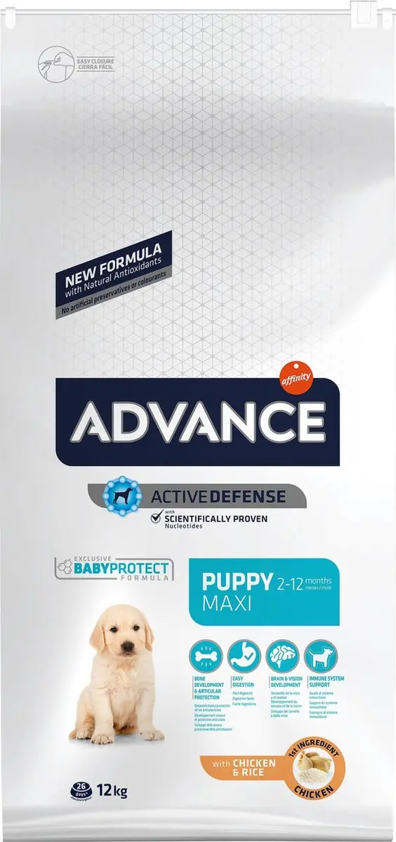 Advance Puppy Protect Maxi Hondenvoer - 12kg - afbeelding 4 van 6