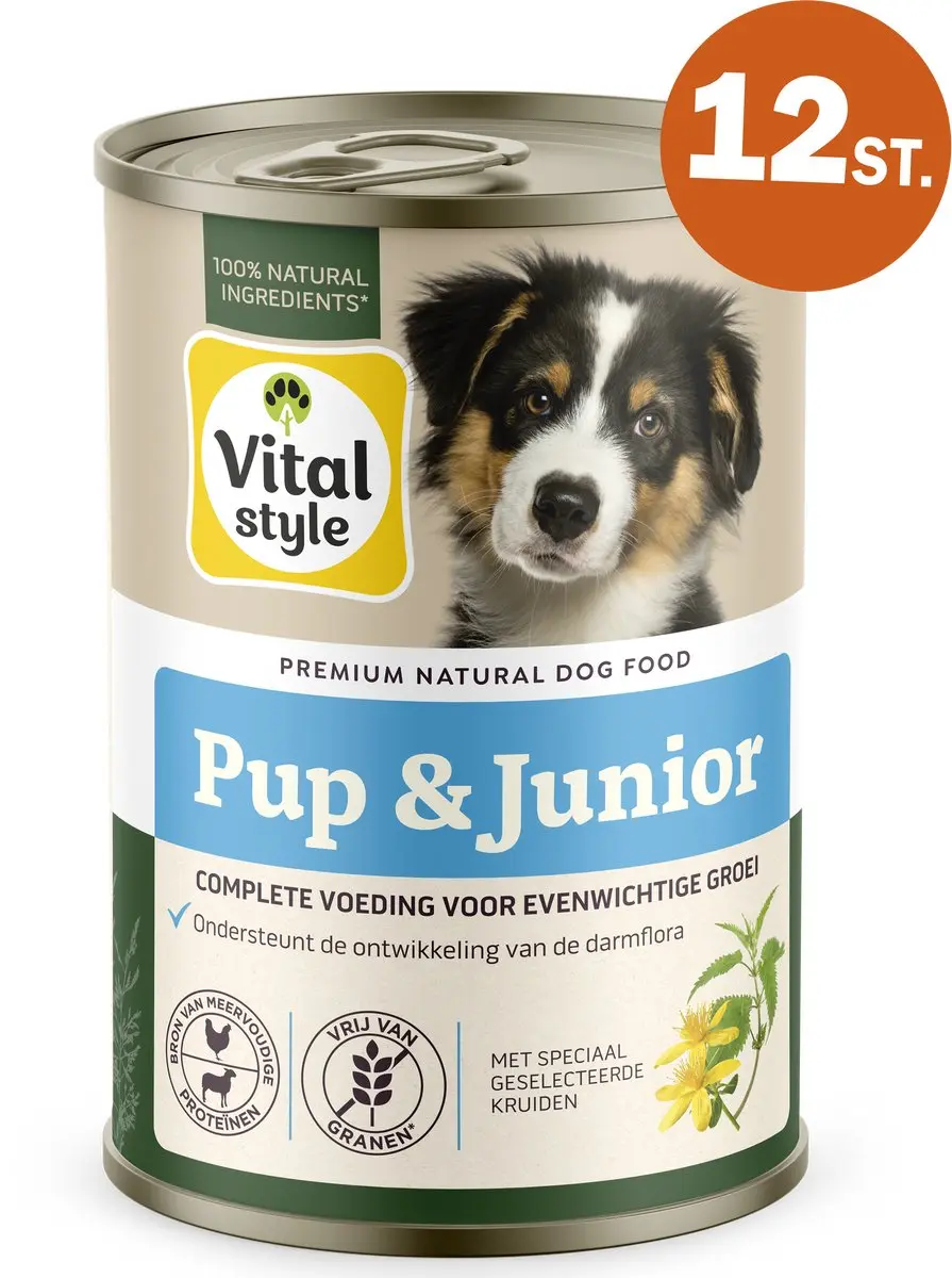 Vitalstyle Hond Pup & Junior