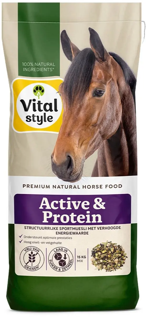 VITALstyle Paardenmuesli Active & Protein