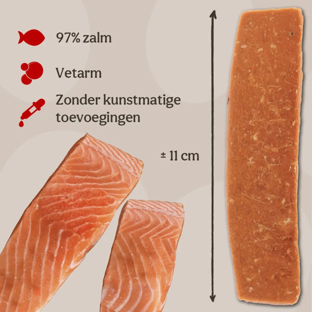 Rosewood Naturefood Filet Zalm Hondensnack 1kg - afbeelding 4 van 6
