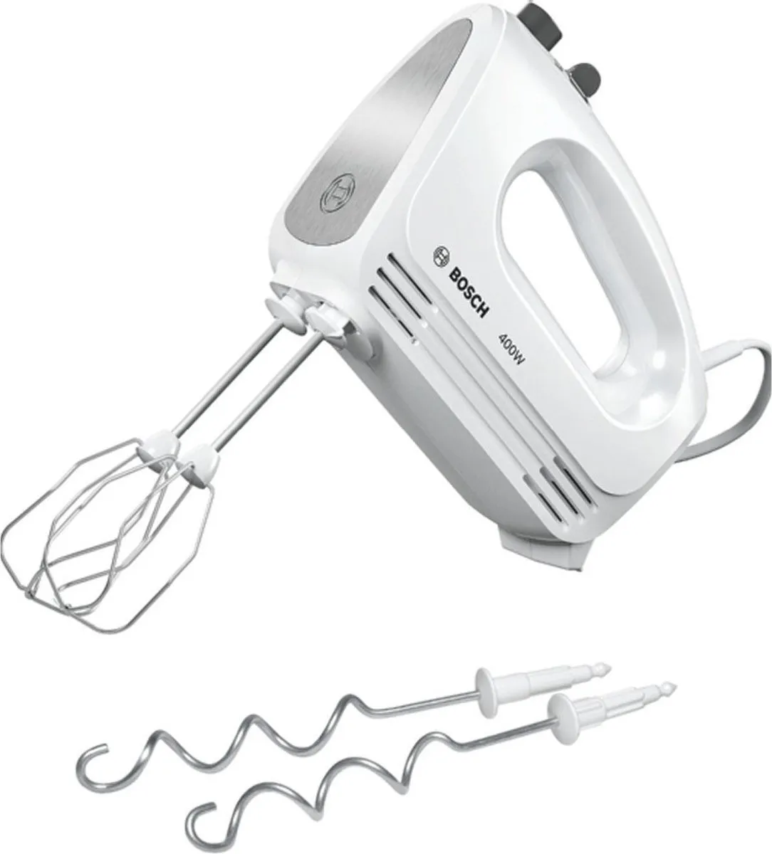 Bosch MFQ24200 CleverMixx Handmixer 400W - Wit
