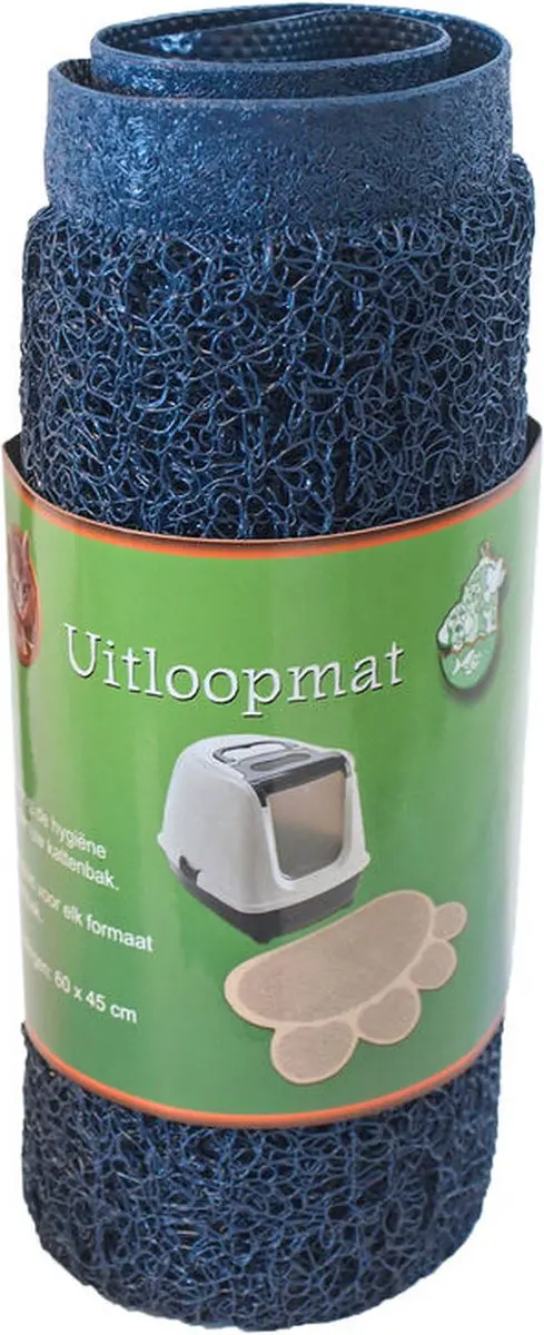 Boon Uitloopmat Poot 60x45cm - Donkerblauw - afbeelding 2 van 2