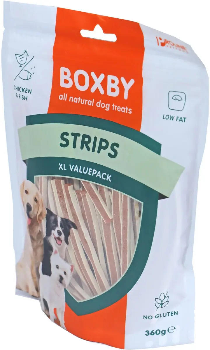Proline Boxby Strips Hondensnack - 100g - afbeelding 3 van 6