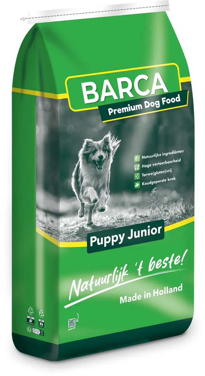 Barca Premium Puppy Junior Koudgeperst Hondenvoer