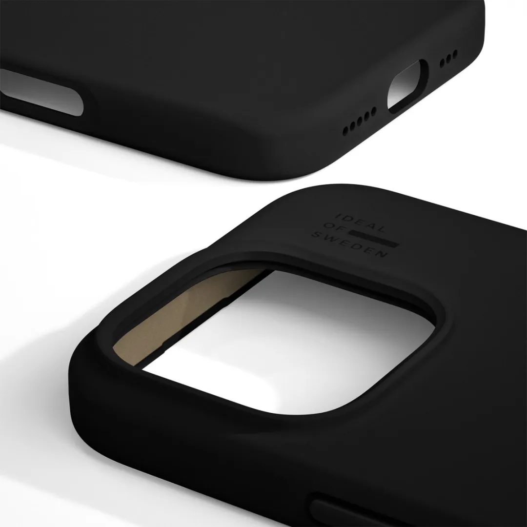 iDeal of Sweden iPhone 16 Pro Silicone Hoes - Zwart - IDSIC-I2461P-01