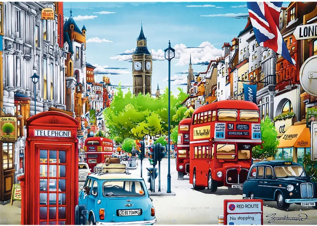 Trefl Londen Puzzel 1000 Stuks - Big Ben