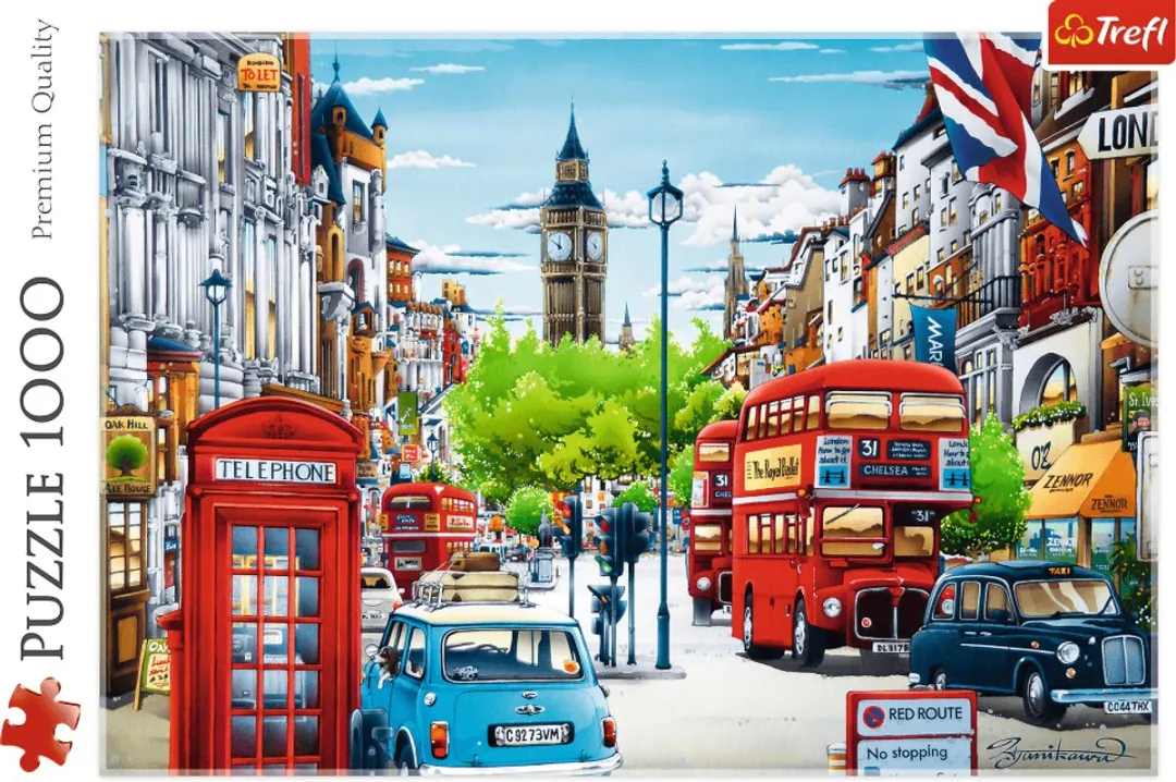 Trefl Londen Puzzel 1000 Stuks - Big Ben