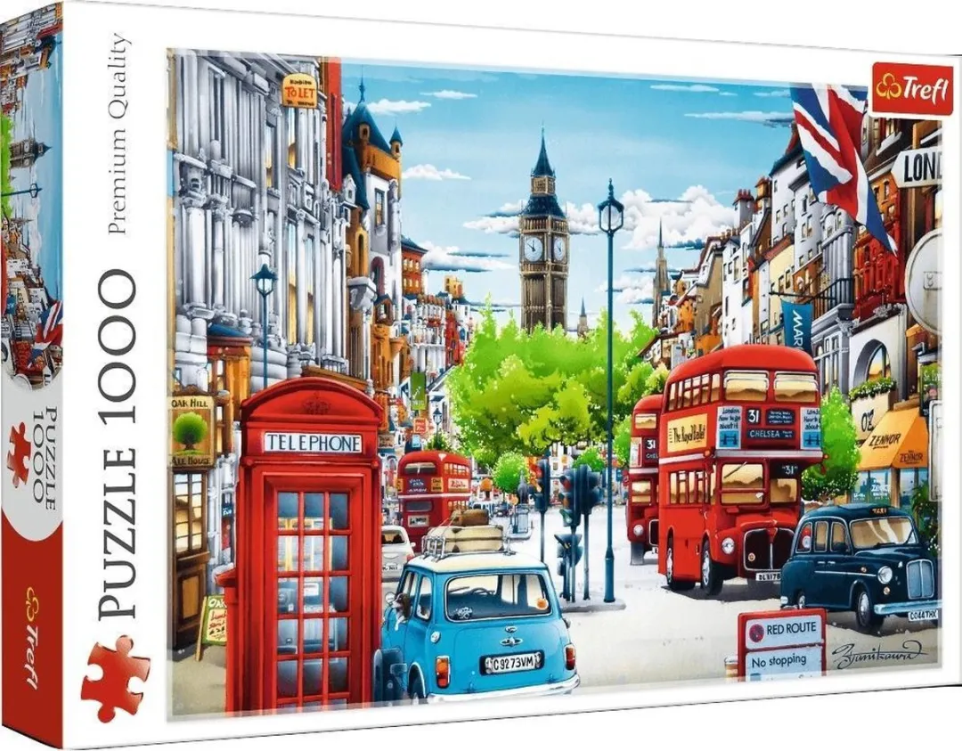 Trefl Londen Puzzel 1000 Stuks - Big Ben
