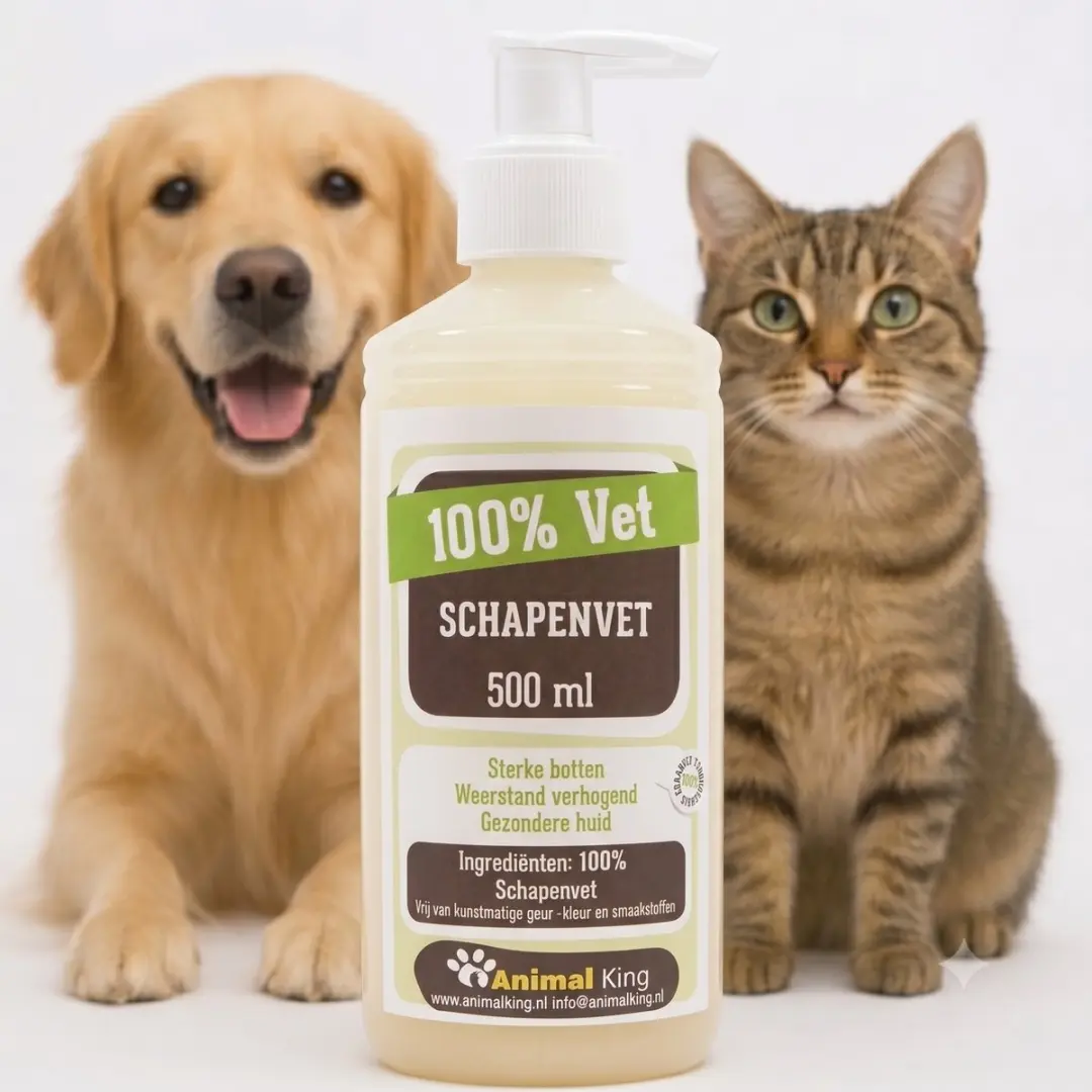 Schapenvet Olie voor Hond en Kat