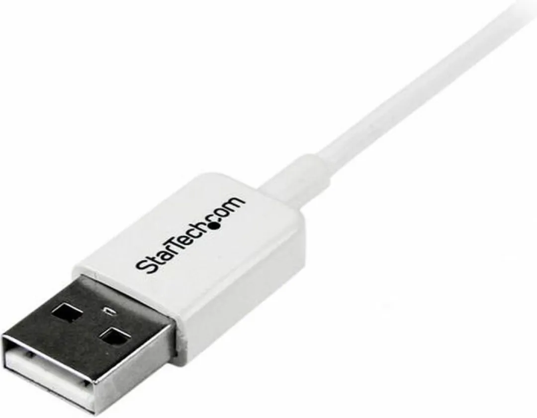 Startech USBPAUB2MW Micro USB Kabel - Wit