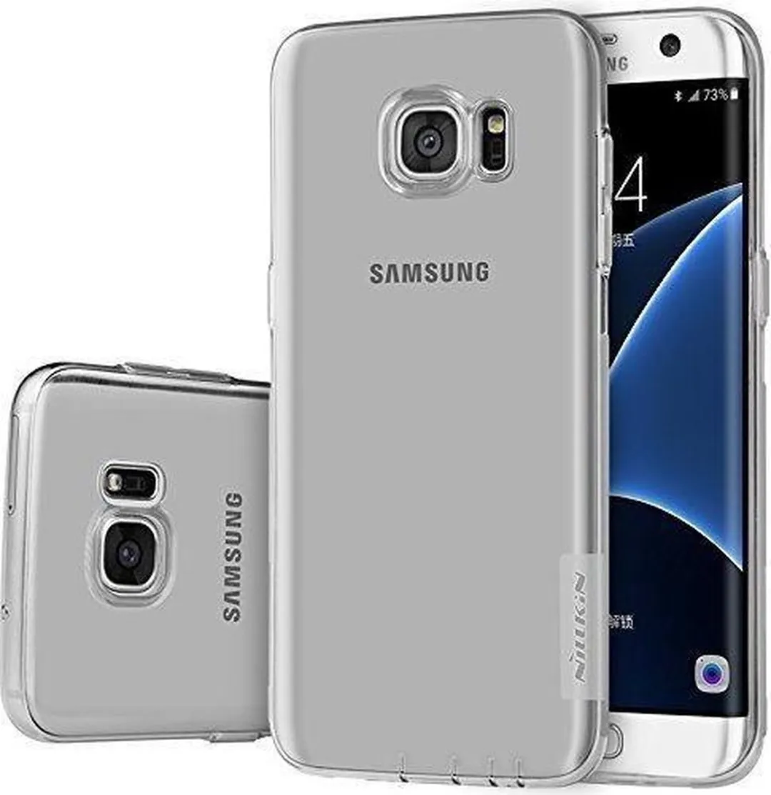 Nillkin Nature TPU Hoesje Samsung Galaxy S7 Edge - Lichtgrijs - afbeelding 2 van 6