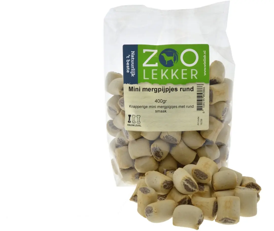 Zoolekker Mini Mergpijpjes