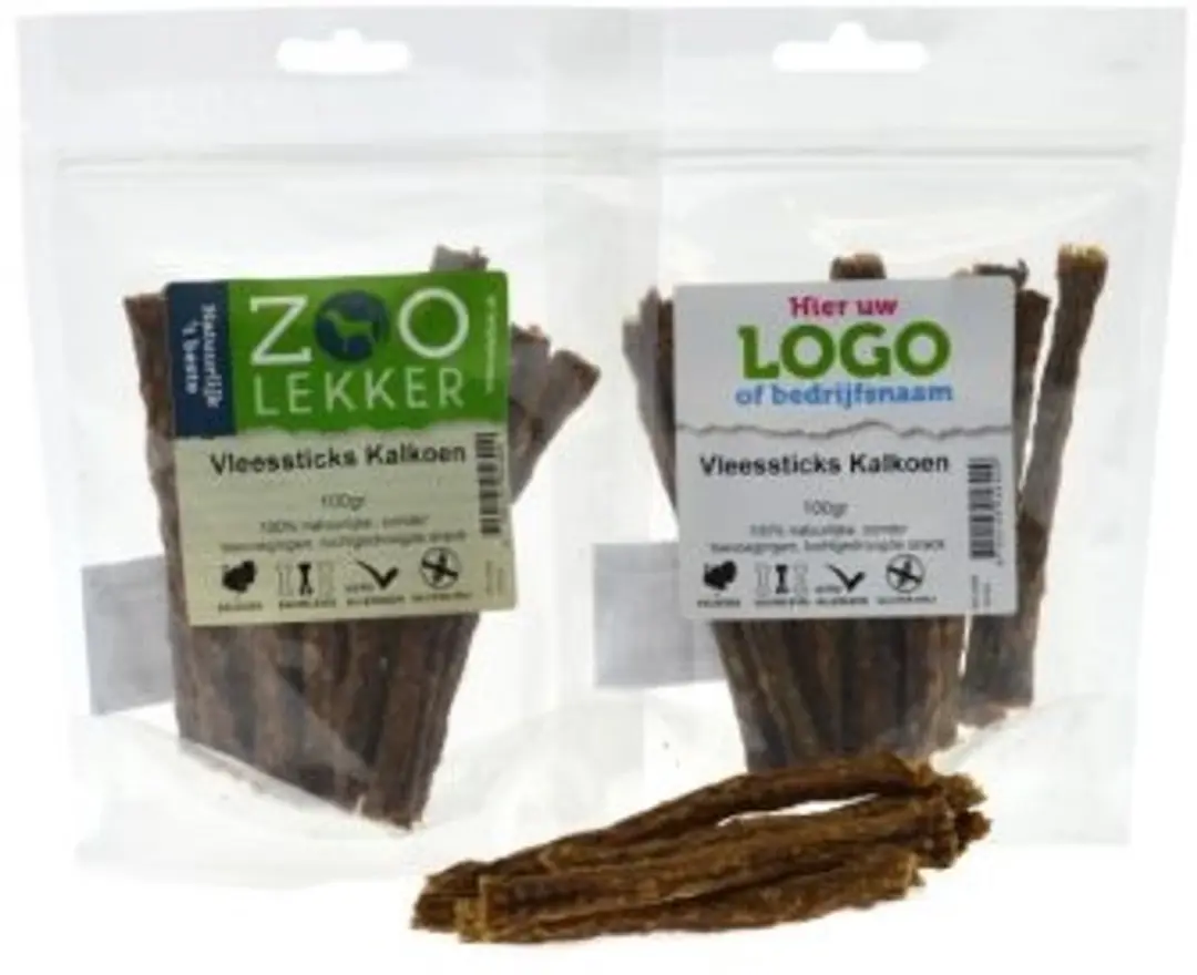 Zoolekker Vleessticks kalkoen hondensnack