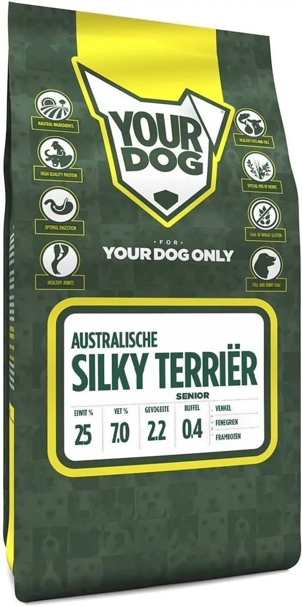 Yourdog australische silky terriër senior