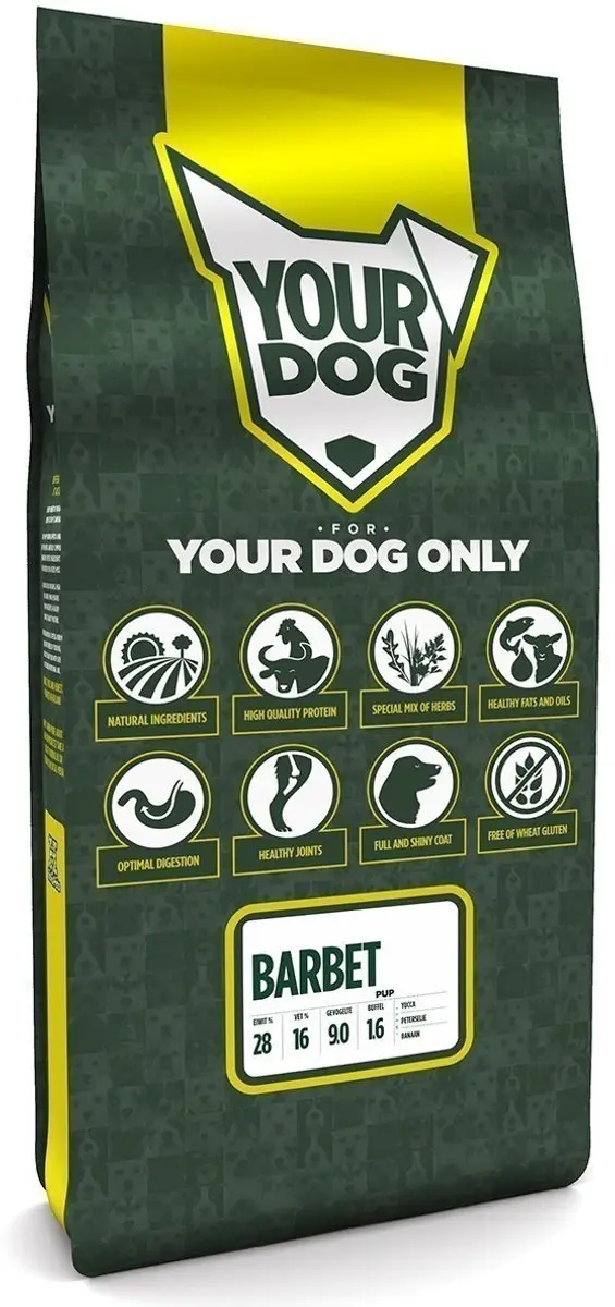 Yourdog Barbet Pup Hondenbrokken