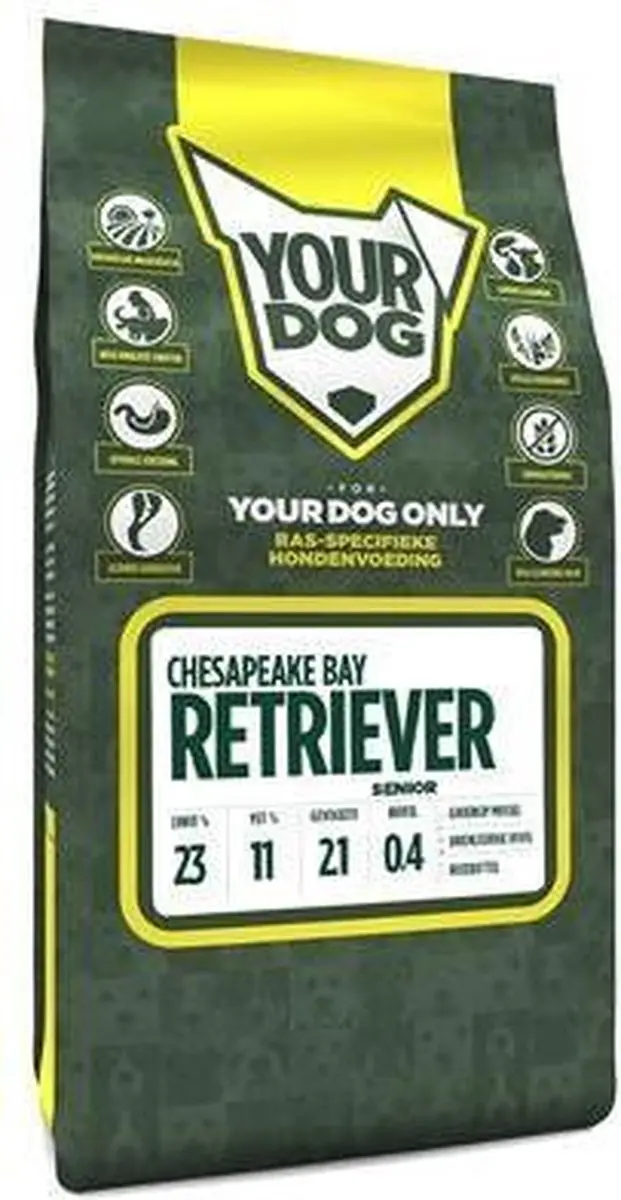 Yourdog Chesapeake Bay Retriever Senior Hondenbrokken 12kg - afbeelding 2 van 2