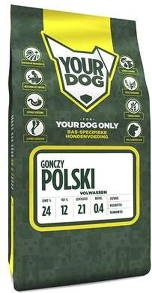 Yourdog Gonczy Polski Hondenbrokken Volwassen - 12kg - afbeelding 3 van 3