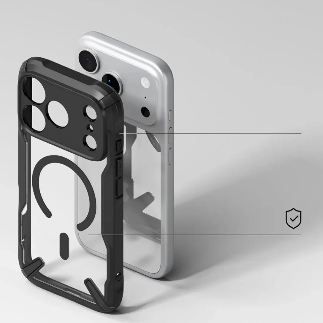 Ringke Fusion X Magnetische Hoes iPhone 17 Pro - Zwart
