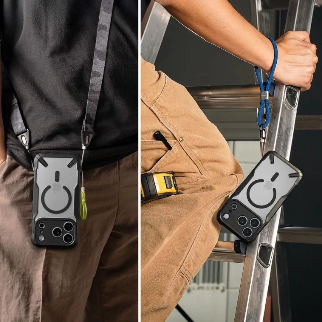 Ringke Fusion X Magnetische Hoes iPhone 17 Pro - Zwart