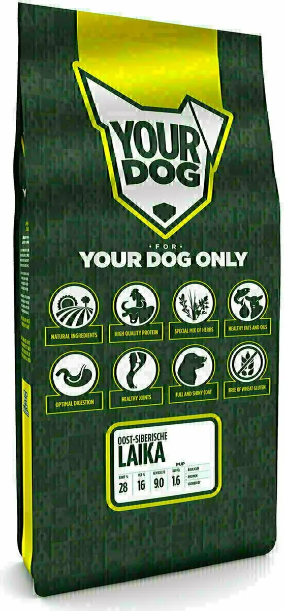 Yourdog Oost-Siberische Laika Pup Hondenbrokken - 12kg - afbeelding 3 van 3