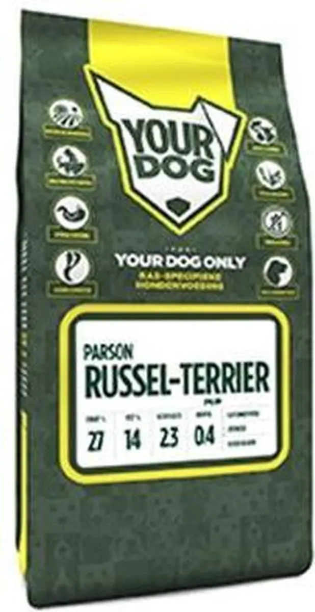 Yourdog Parson Russel-terriër Pup Hondenbrokken 12 kg - afbeelding 2 van 2