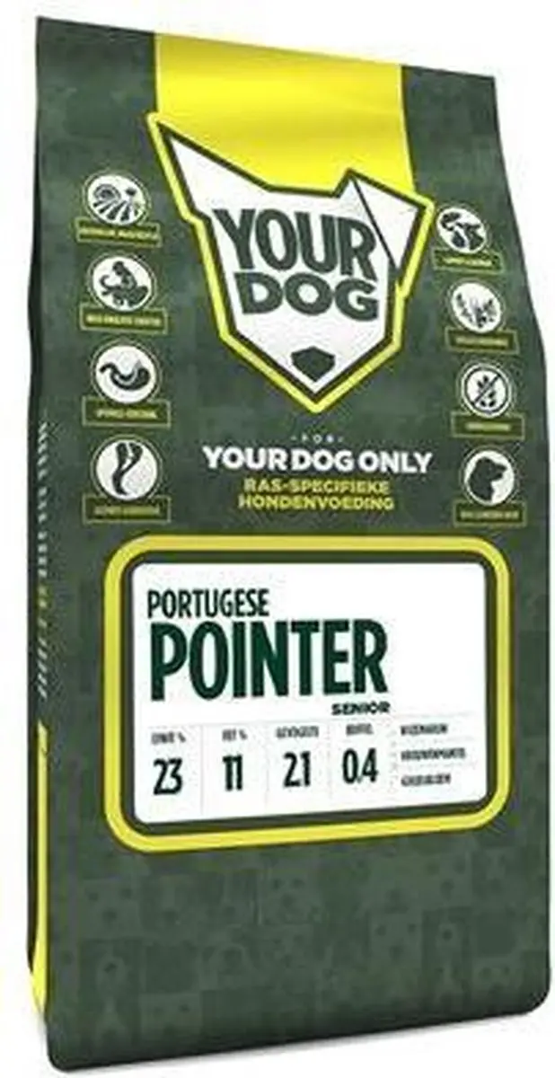 Yourdog Portugese Pointer Senior Hondenbrokken - 12 kg - afbeelding 2 van 2