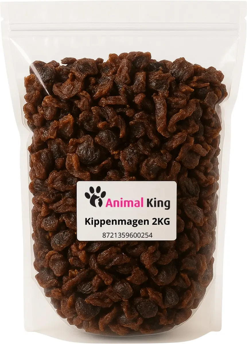 Animalking Kippenmagen 2 Kilo Hond