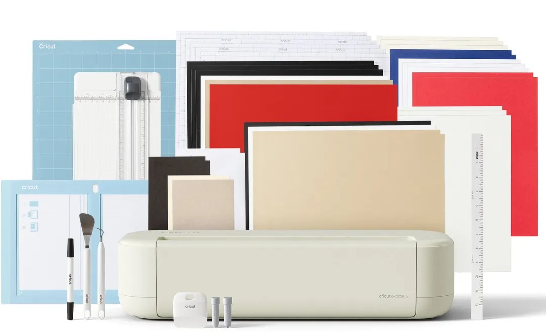 Cricut Explore™ 5 + Essentials-bundel