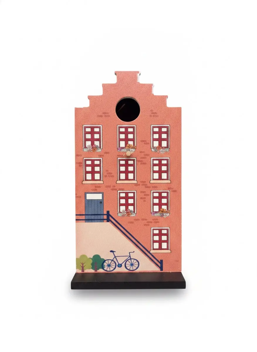 Vogelhuisje in Grachtenpand Stijl