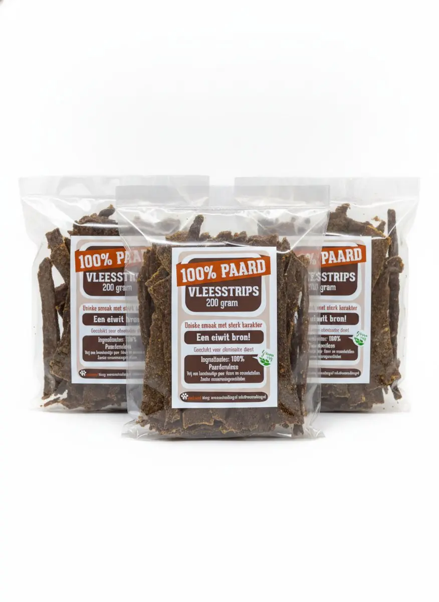 animalking Paard Vleesstrips Hondensnack