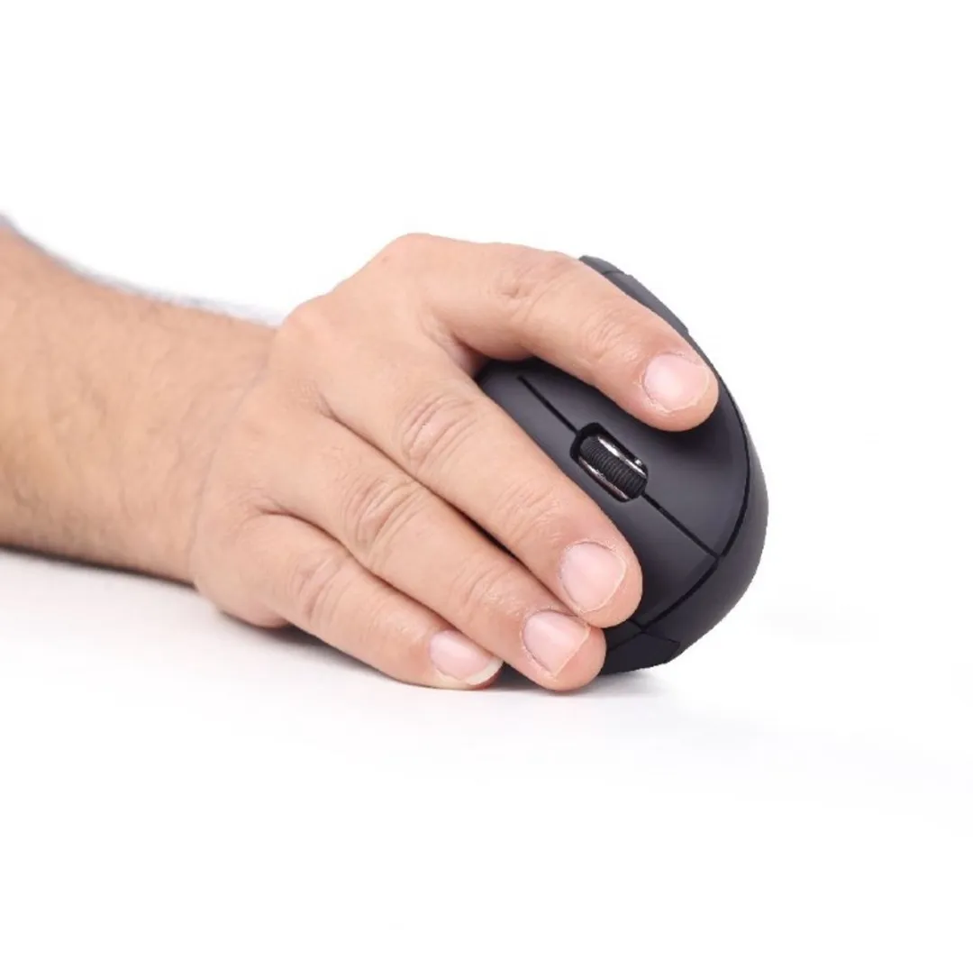 Gembird Ergonomische 6-knops Draadloze Muis - Zwart