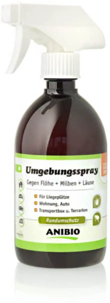 ANIBIO Omgevingsspray tegen vlooien mijten en luizen